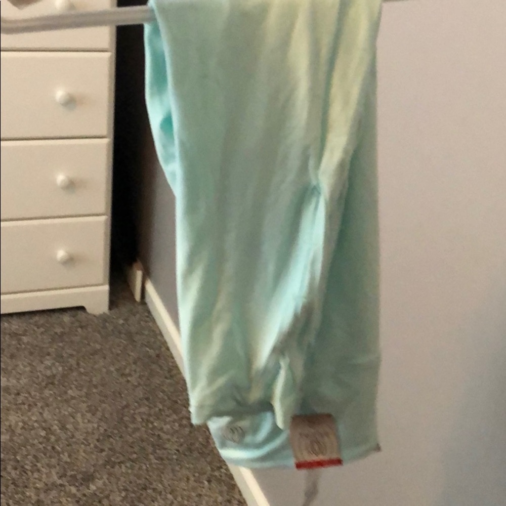 Teal leggings